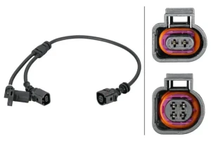 Czujnik prędkości koła abs przód VW SHARAN HELLA 6PU 012 806-661