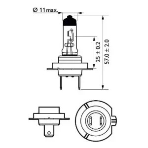 Żarówka h7 PHILIPS 12972RGTB1