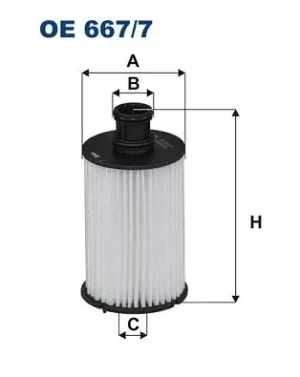 OE 667/7 FILTRON Filtr oleju