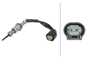 2.0 d, xDrive 30, 3.0 d BMW E83 Czujnik temperatury spalin HELLA