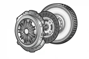 2.0 TDI VW GOLF PLUS 5 Zestaw sprzęgła tarcza koło zamachowe docisk VALEO