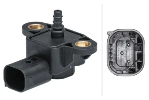 E 220, E 250 MERCEDES-BENZ KLASA E A207 Czujnik ciśnienia doładowania map sensor HELLA