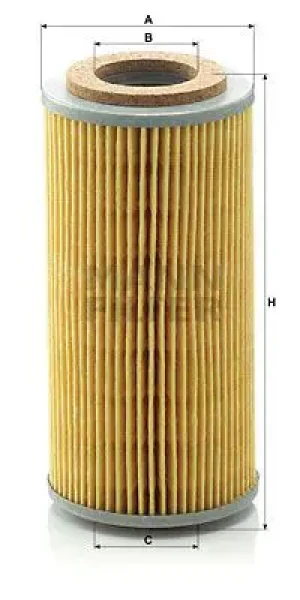 Filtr oleju h 804 t SKODA 110 MANN-FILTER