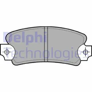 Klocki hamulcowe tył LOTUS EXCEL DELPHI