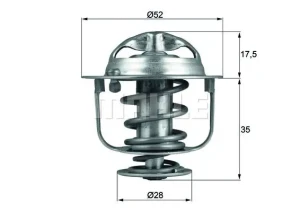 1.8, 1.6, 1.8 EXS HONDA CIVIC VIII Termostat MAHLE