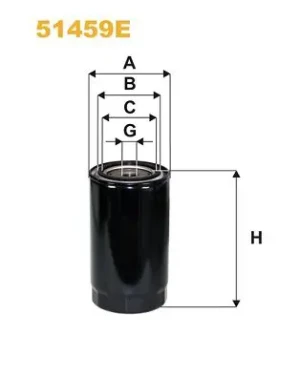Filtr oleju EBRO L-Serie WIX FILTERS