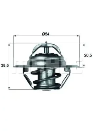 1.9 SR, 1.6 S, 1.6 N, 1.2 S OPEL ASCONA A Termostat MAHLE