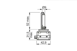 Żarówka d3s BOSCH 1 987 302 907