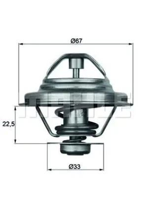 2.0, 2.4 TD, 2.3, 2.4 D VOLVO 940 Termostat MAHLE