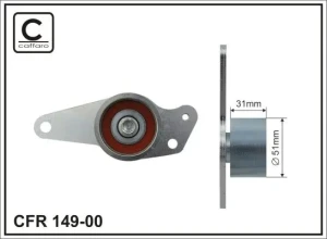 1.7 Cat, 1.7, 1.9 D Napinacz paska rozrządu RENAULT 21 Kombi (K48_) CAFFARO