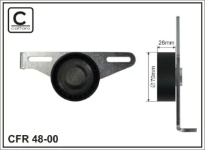 1.6, 1.6 MPI, 1.4 Napinacz paska klinowego wielorowkowego DACIA LOGAN I CAFFARO