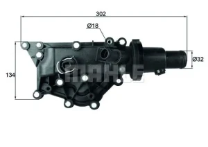 1.6 16V RENAULT FLUENCE Termostat MAHLE