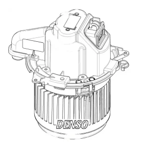 Dmuchawa wentylator nawiewu DACIA LOGAN II DENSO