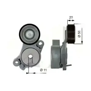 1.4 TSI SKODA FABIA 2 Rolka napinacza paska klinowego DENCKERMANN