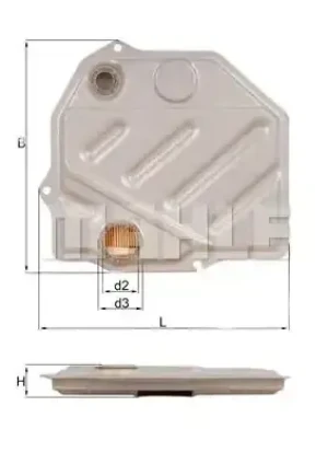 Filtr hydrauliczny skrzyni biegów MERCEDES-BENZ T2/LN1 Skrzynia KNECHT