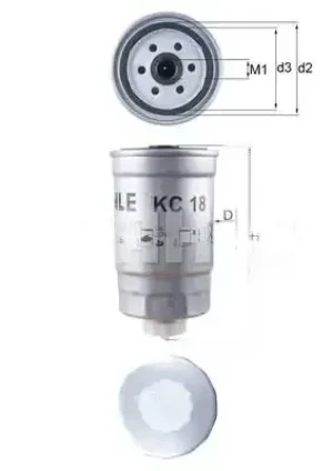 2.5 DT Filtr paliwa PEUGEOT BOXER KNECHT