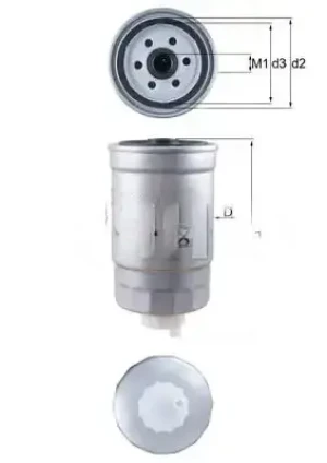 2.4 TD Filtr paliwa LAND ROVER RANGE ROVER I KNECHT