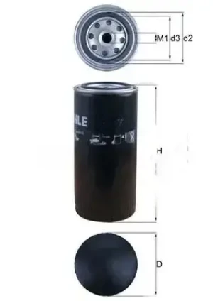 TB 2175 Filtr paliwa DAF TB KNECHT