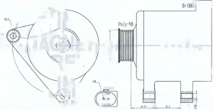 063731910010 MAGNETI MARELLI Alternator