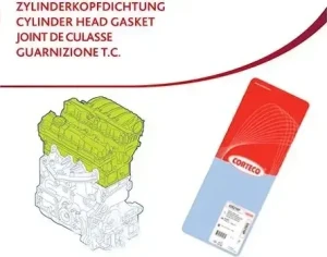 45 TDI, 50 TDI, 3.0 TDI Uszczelka głowicy AUDI Q5 CORTECO