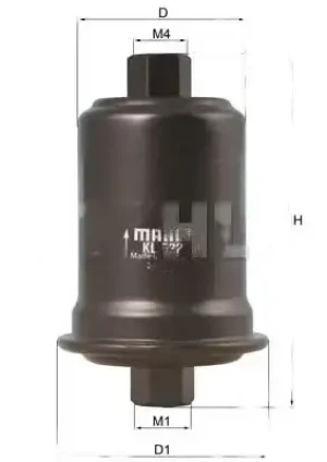 3.4 i, 2.7 Filtr paliwa TOYOTA LAND CRUISER 90 KNECHT