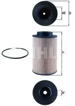 SL 363, SL 353 Filtr paliwa MAN SL II KNECHT