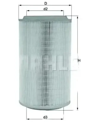 LX 913 KNECHT Filtr powietrza