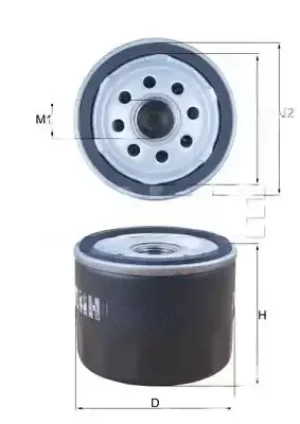 Filtr oleju RENAULT 18 KNECHT