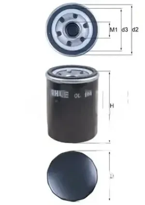 Filtr oleju FORD USA PROBE KNECHT
