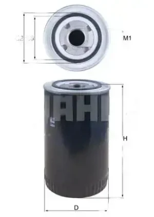 Filtr oleju INTERNATIONAL HARV. CM-Series KNECHT