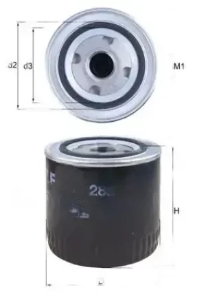 Filtr oleju JEEP GRAND CHEROKEE KNECHT