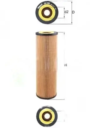 Filtr oleju SCANIA L,P,G,R,S - series KNECHT