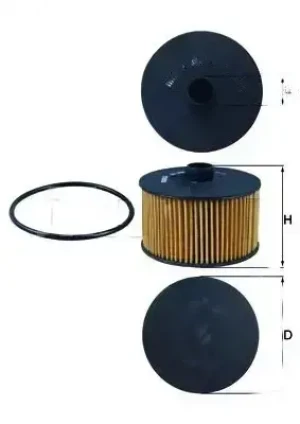 Filtr oleju DACIA LOGAN II KNECHT