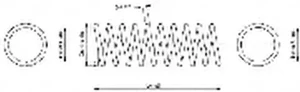 Sprężyna zawieszenia tył MAZDA 121 III MONROE