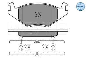 Klocki hamulcowe przód VW PASSAT B3/B4 MEYLE
