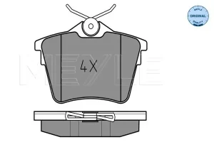 Klocki hamulcowe tył CITROËN C5 III MEYLE