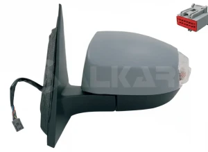9229375 ALKAR Lusterko zewnętrzne lewe elektryczne podgrzewane składane elektrycznie
