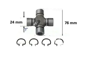 02.34.017 TRUCKTEC AUTOMOTIVE Przegub wału napędowego
