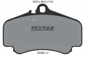 2313901 TEXTAR Klocki hamulcowe przód