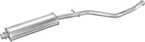 1.6 i PEUGEOT 206 Tłumik środkowy POLMO