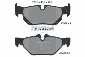Klocki hamulcowe tył BMW 1 E82 TEXTAR