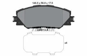 Klocki hamulcowe przód TOYOTA RAV 4 IV TEXTAR