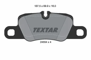 2455402 TEXTAR Klocki hamulcowe tył