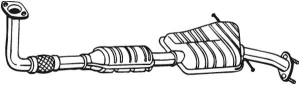 090-436 BOSAL Katalizator emisja euro 3
