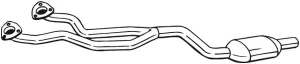 katalizator bmw e39 099-120 BOSAL