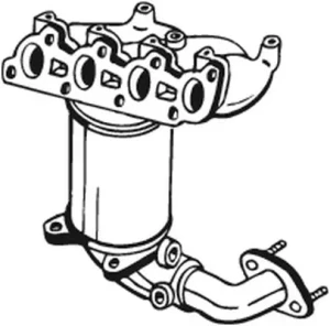 1.3 Katalizator emisja euro 4 FORD FUSION BOSAL