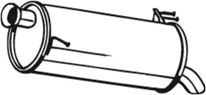 165-037 BOSAL Tłumik końcowy