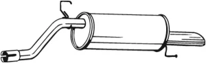tłumik opel corsa 185-689 BOSAL