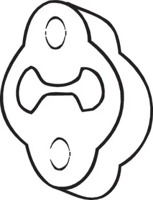 255-009 BOSAL Wieszak uchwyt wydechu