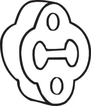 255-170 BOSAL Wieszak uchwyt wydechu